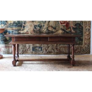  Oak Table, Late 17th Century