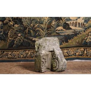 Stone Architectural Element, Garden Ornament, 17th-18th Century