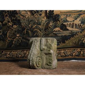 Stone Architectural Element, Garden Ornament, 17th-18th Century