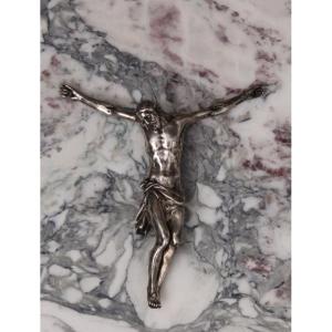 Dead Christ, Cristo Morto, In Solid Silver, 18th Century 