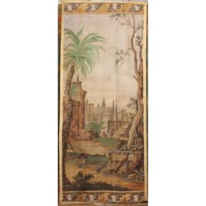 Painted Canvas, Portugal, 18th Century