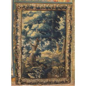 Fine Verdure, Flemish Tapestry From Oudenaarde, Late 17th Century