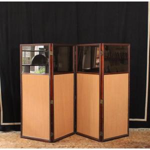  Louis XVI Style 4-leaf Screen 