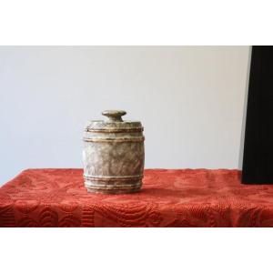 Covered Marble Pot, Late 18th Century.