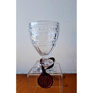 Crystal Chalice Signed William Yeoward