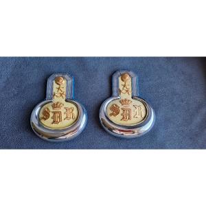 Pair Of Swedish Officer's Epaulettes