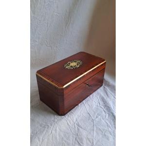 Tea Box Signed Tahan, Supplier To The Emperor