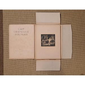 Collection Of Lithographs "polish Graphic Art"
