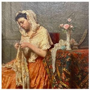Intimate Scene Signed Plassan