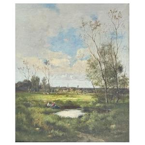 Bucolic Landscape Barbizon School