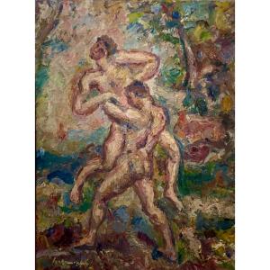 Lucien Binaepfel's Wrestlers 