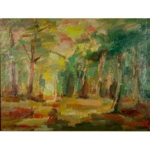 Undergrowth By Arthur Schachenmann