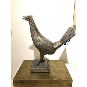 Large Welded Metal Hen