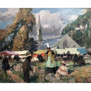 Pardon Of Clarity In Combrit Brittany Finistère By Emile Simon 
