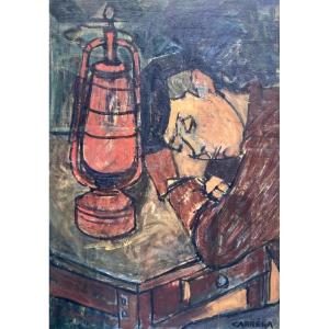 "the Night Watchman" By Nicolas Carréga 