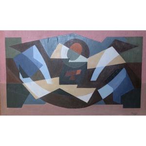 Abstract Composition By Claude Cunda