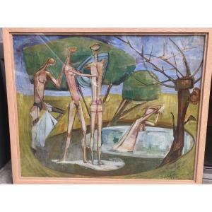 The Bathing Scene, 1952