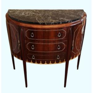 Art Deco Half-moon Chest Of Drawers 1925