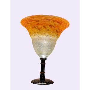 Schneider, Le Verre Français, Black Stemmed Bowl