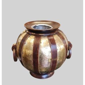 Gustave Serrurier-bovy, Art Nouveau Ball Vase