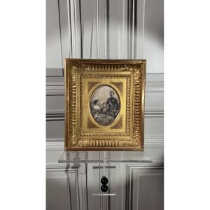 19th-century Engraving – Imperial Family: Napoleon III, Eugénie, And The Prince Imperial