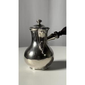Solid Silver Bachelor Teapot – France, 1819–1838