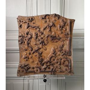 Wood And Metal Printing Block – France, Circa 1900