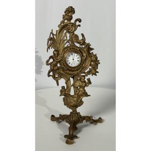 Bronze Watch-holder In The 18th Century Style, 19th Century