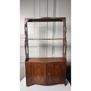 18th Century Louis XV Period Wall Shelf Or Freestanding Shelf In Fruitwood