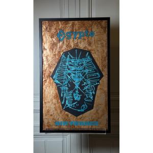 Air France – Egypt Original Colour Poster By Georges Mathieu, Circa 1967