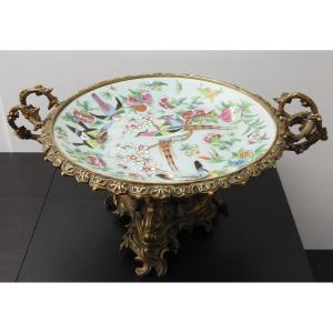 China - Canton - Cup On Pedestal - XIX