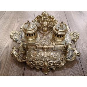 Bronze Inkwell - Early 20th Century