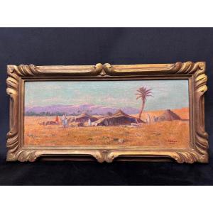 Orientalist Painting By Delahogue