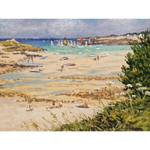 Trémazan, The Beach Near Portsall De Margueray