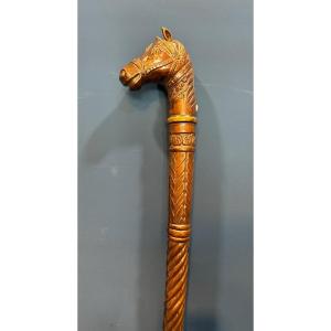 Horse Head Gondolier's Staff – Napoleon III Period, 19th Century