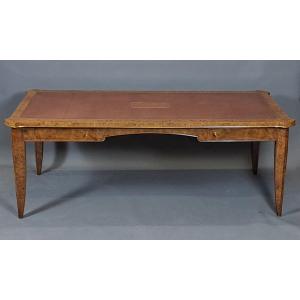 Important Art Deco Presidential Desk - André Domin And Marcel Genevriere - Maison Dominique