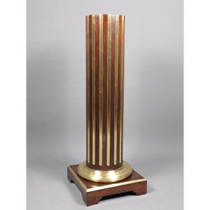 Truncated Column Sheath In Louis XVI Style Mahogany