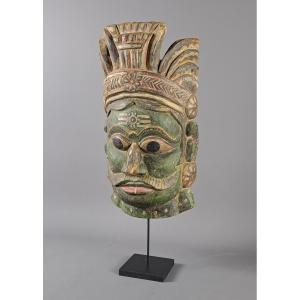 India - Large 19th Century Hindu Mask