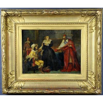 Louis Joseph Toussaint Rossignon (1780-1871) - Oil On Canevas - The Day Of The Dupes