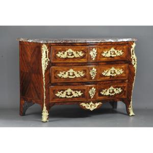 Louis XV Commode - Crowned C Bronzes