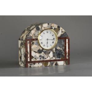 Art Deco Marble Clock