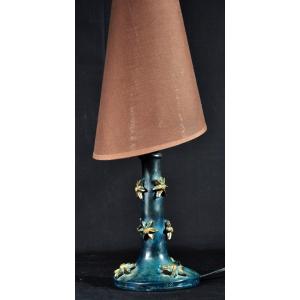 Garouste And Bonetti Lamp, “waiting For The Barbarians” Collection, Circa 1980