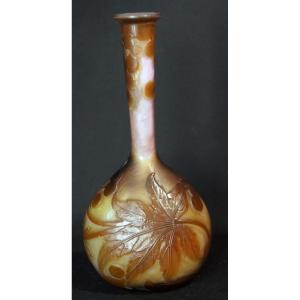 émile Gallé Art Nouveau Vase Circa 1895–1904