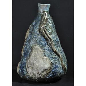André Auclair Ceramic Vase, 20th Century