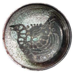 Michel Anasse Glazed Ceramic Bowl Circa 1960