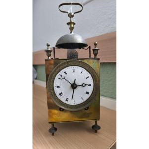 Nasturtium Clock Travel Officer Circa 1820