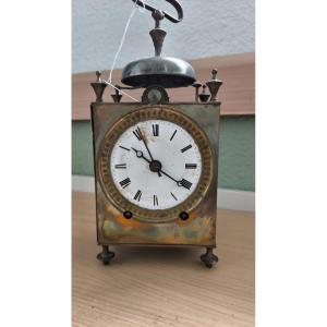 Capucine Clock Travel Officer Circa 1820
