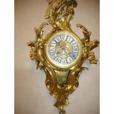 Cartel En Bronze Doré