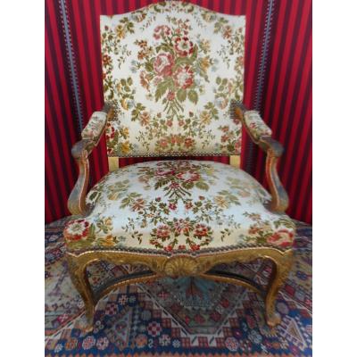 Fauteuil REGENCE Bois Doré 19EME