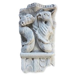 Frieze Panel - Romanesque Burgundy. Cluniac Influences.